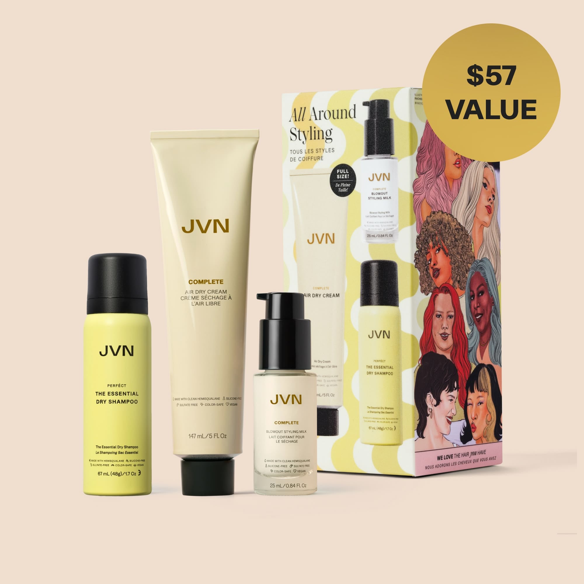 JVN All Around Styling Set