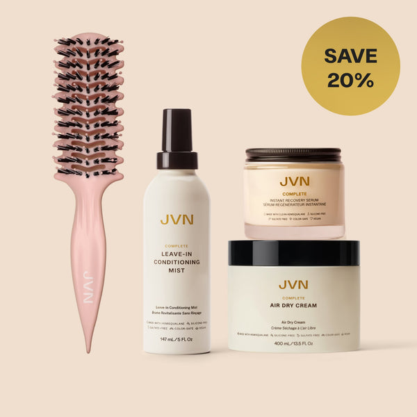 Strong & Shiny Curls Routine