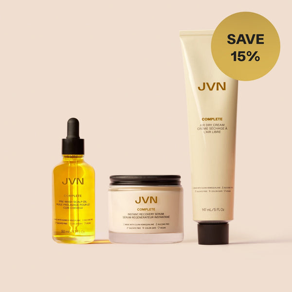 JVN sets product Quick & Easy Bestsellers Set Quick & Easy Best Sellers Set | JVN Hair sulfate-free silicone-free sustainable