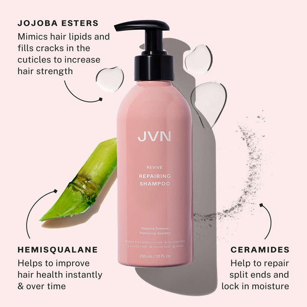 JVN Shampoo Revive Repairing Shampoo Revive Repairing Shampoo | Reparative Shampoo Products | JVN sulfate-free silicone-free sustainable