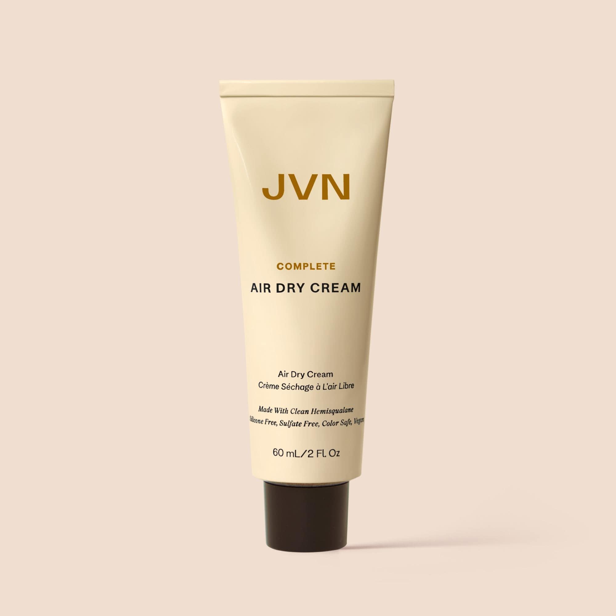 JVN Styler Complete Air Dry Cream Travel Travel Complete Air Dry Cream 2oz 60ml | Silicone-Free Hair Styling Cream | JVN sulfate-free silicone-free sustainable