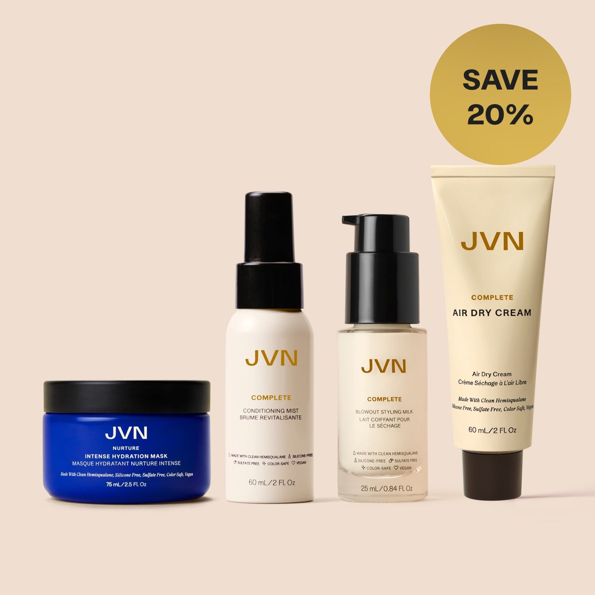 JVN Hair Mom Deserves a Vacay Set sulfate-free silicone-free sustainable
