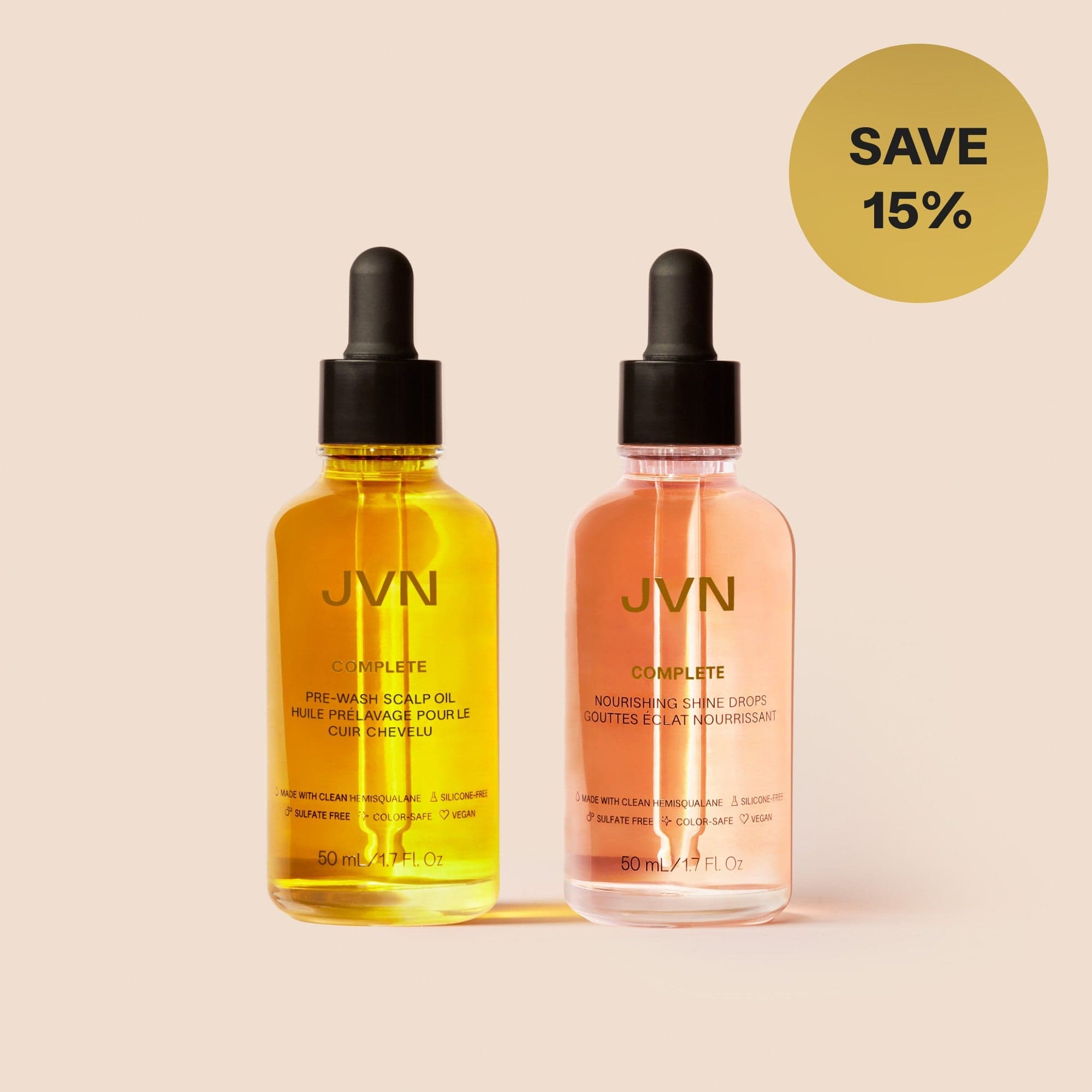 JVN Hair Root to Tip Duo sulfate-free silicone-free sustainable