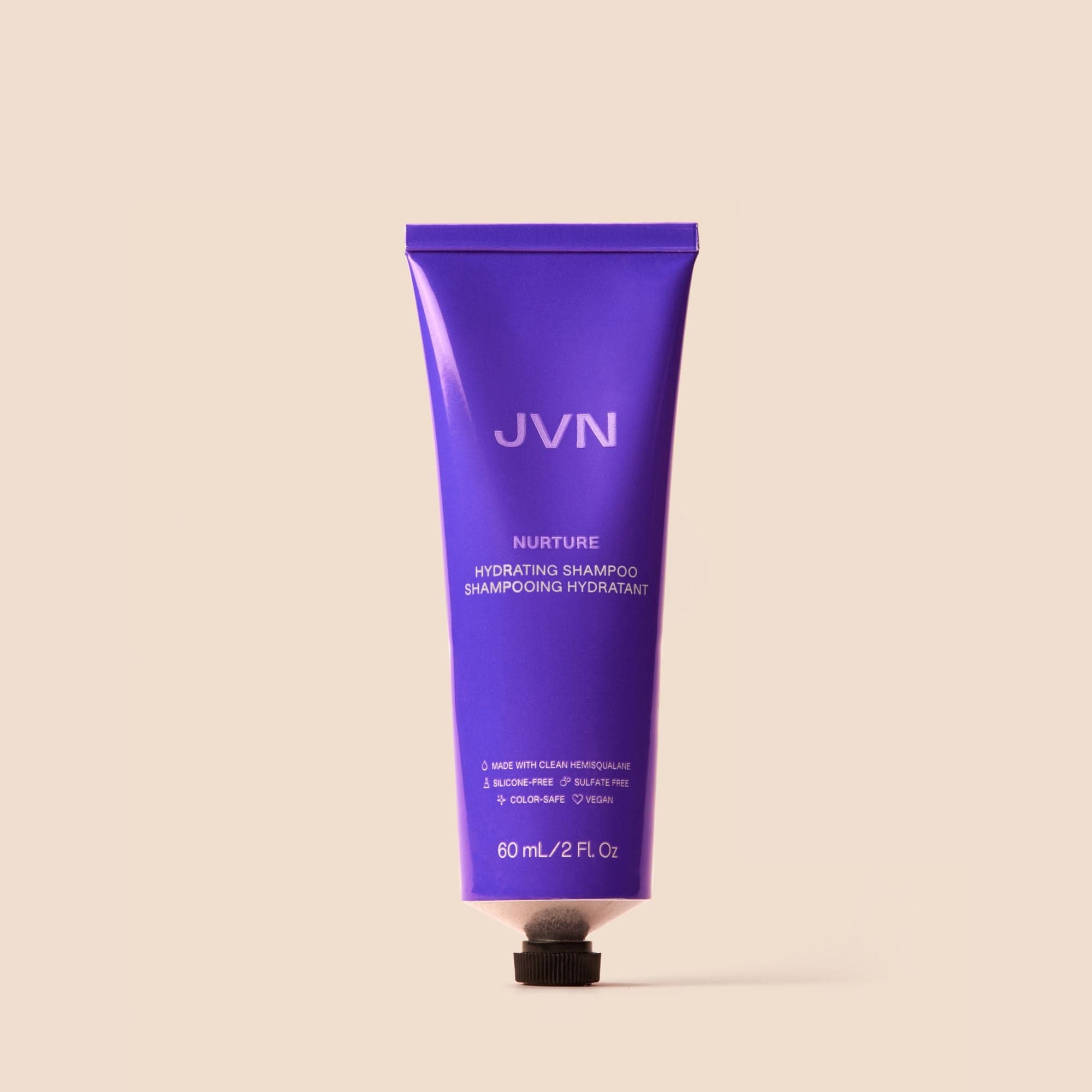 JVN Shampoo Nurture Hydrating Shampoo Travel Nurture Hydrating Shampoo Travel Size | JVN sulfate-free silicone-free sustainable