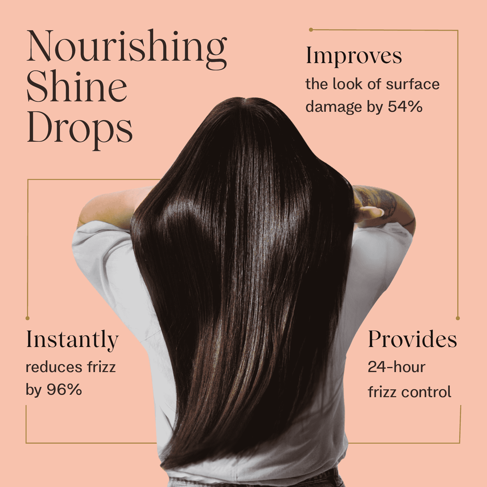 Nourishing Shine Drops  Smoothing Oil For Sleek & Shiny Hair