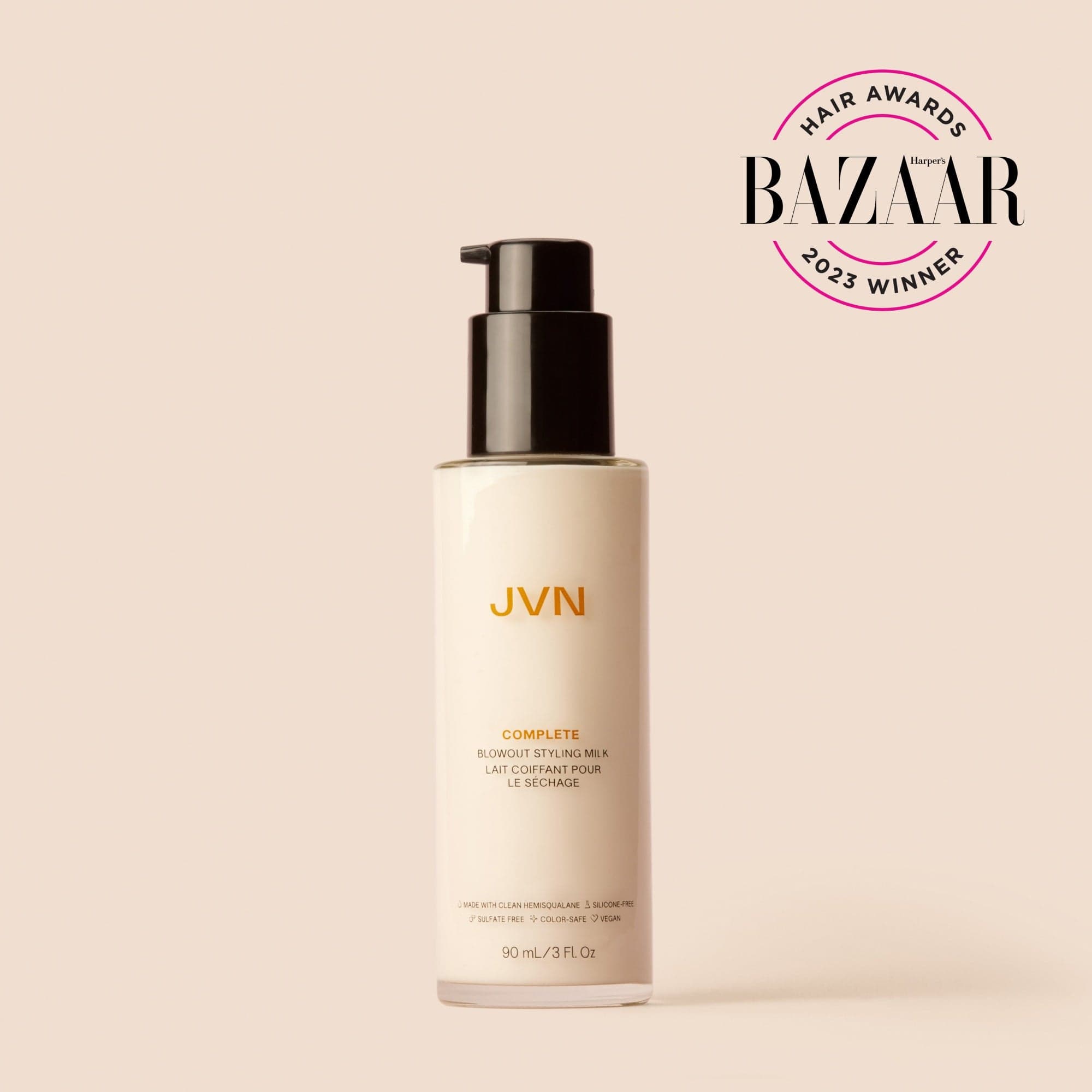 JVN Complete Blowout Styling Milk | Blow Dry Hair Styling Product | JVN ...