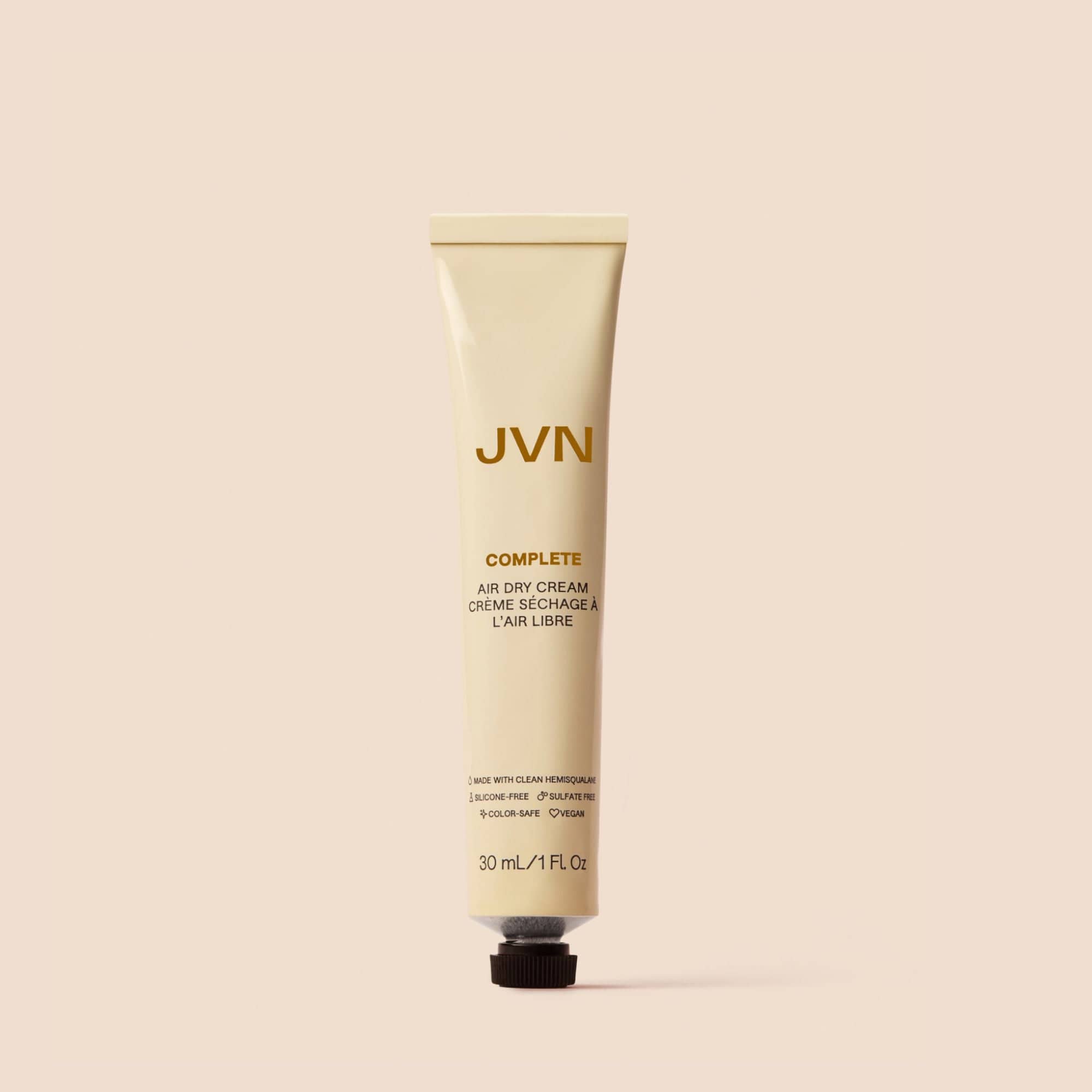 JVN Styler Complete Air Dry Cream Travel Travel Complete Air Dry Cream | Silicone-Free Hair Styling Cream | JVN sulfate-free silicone-free sustainable